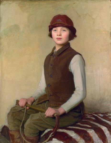 The Saddler's Daughter by George Spencer Watson Oil Painting Reproductions
