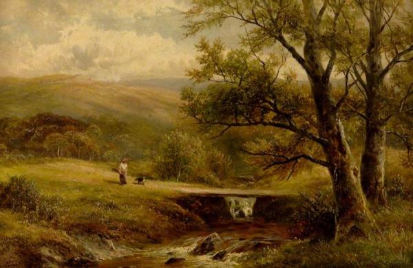Mountain Stream by George Turner