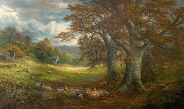 Near Hopton Hall, Derbyshire by George Turner