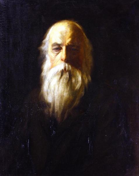 George Van Millett Portrait Of A Bearded Man