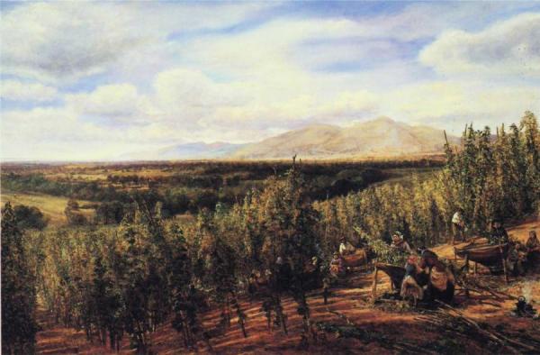 George Vicat Cole The Hop Gardens