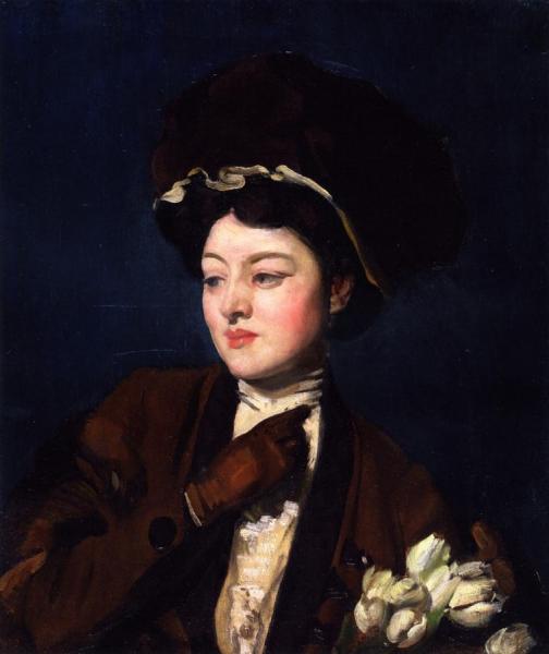 Priscilla by George W. Lambert