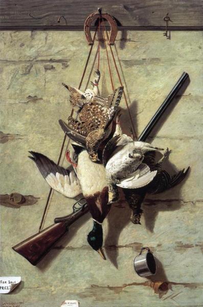 After The Hunt by George W. Platt Oil Painting Reproductions