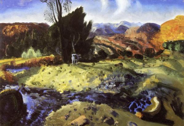 Autumn Brook by George Wesley Bellows