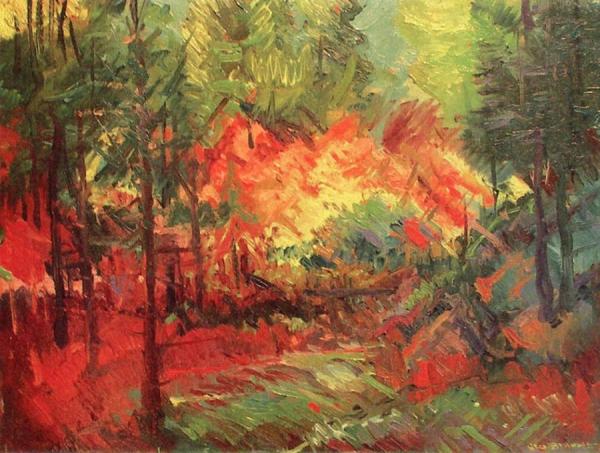 Autumn Flame by George Wesley Bellows
