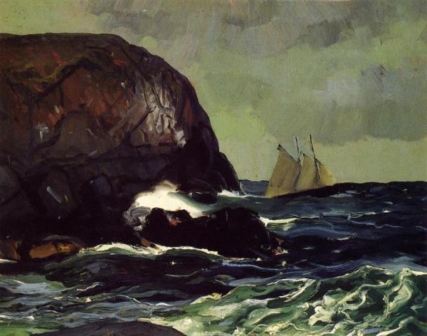 Beating Out To Sea by George Wesley Bellows