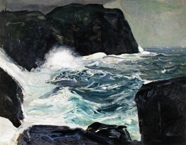 Blackhead And Sea by George Wesley Bellows