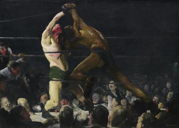 Both Members Of This Club by George Wesley Bellows