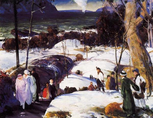 Easter Snow by George Wesley Bellows