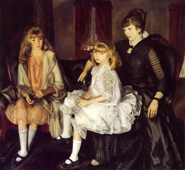Emma And Her Children by George Wesley Bellows