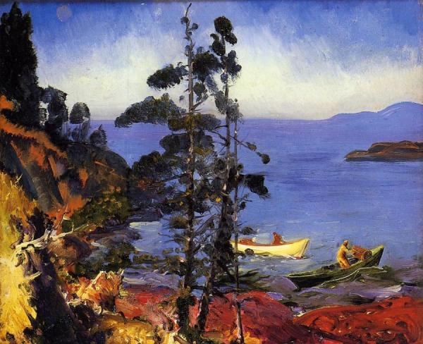 Evening Blue by George Wesley Bellows