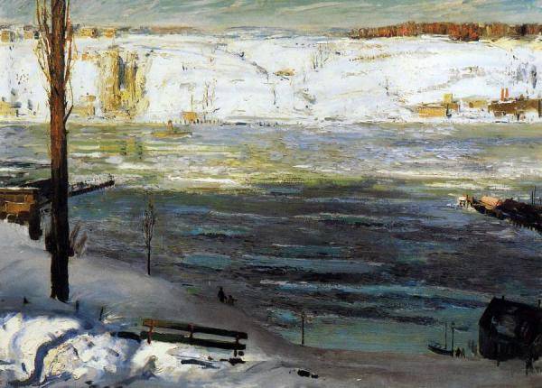 Floating Ice by George Wesley Bellows