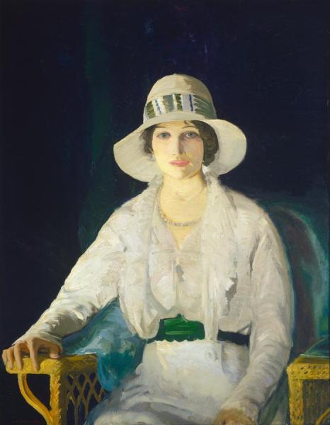 Florence Davey,1914 by George Wesley Bellows