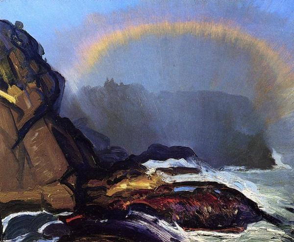 Fog Rainbow by George Wesley Bellows