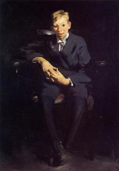 Frankie The Organ Boy by George Wesley Bellows