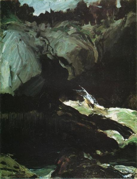 Gorge And Sea by George Wesley Bellows