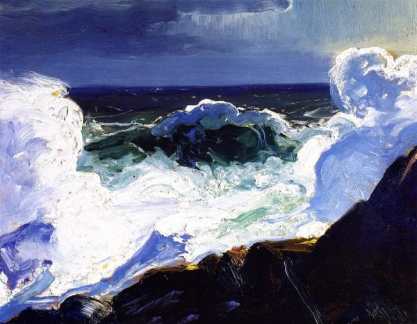 Green Breaker by George Wesley Bellows