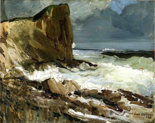 Gull Rock And Whitehead by George Wesley Bellows