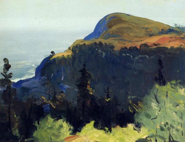 Hill And Valley by George Wesley Bellows