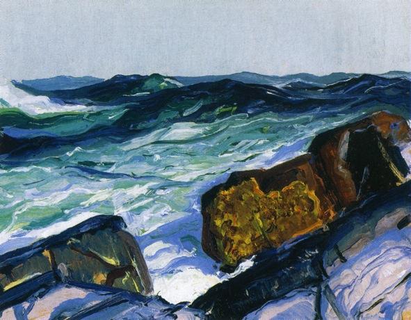 Iron Coast, Monhegan by George Wesley Bellows