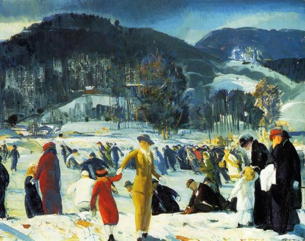 Love Of Winter by George Wesley Bellows
