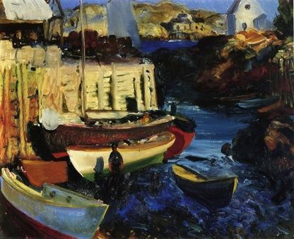 Matinicus Harbor, Late Afternoon by George Wesley Bellows