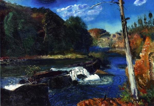 Mill Dam by George Wesley Bellows