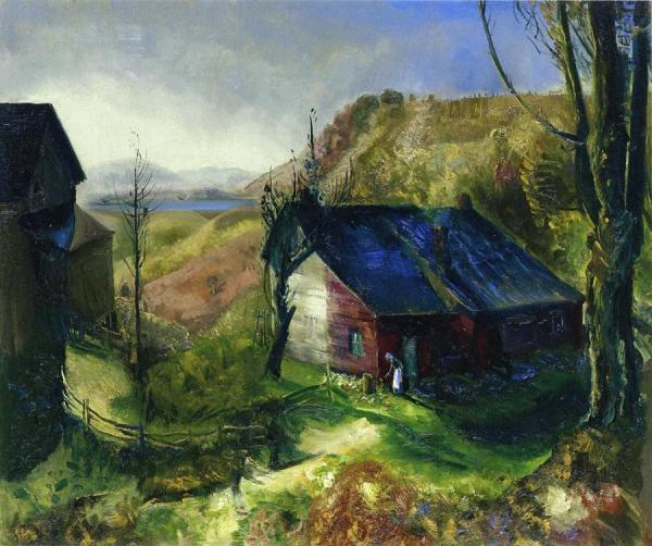 Mountain Farm by George Wesley Bellows