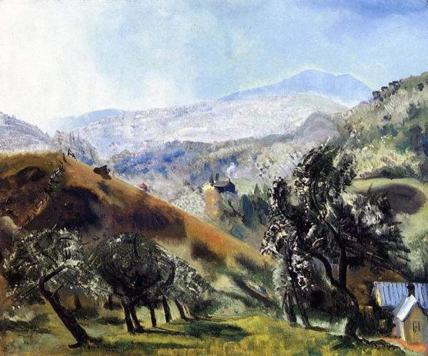 Mountain Orchard by George Wesley Bellows