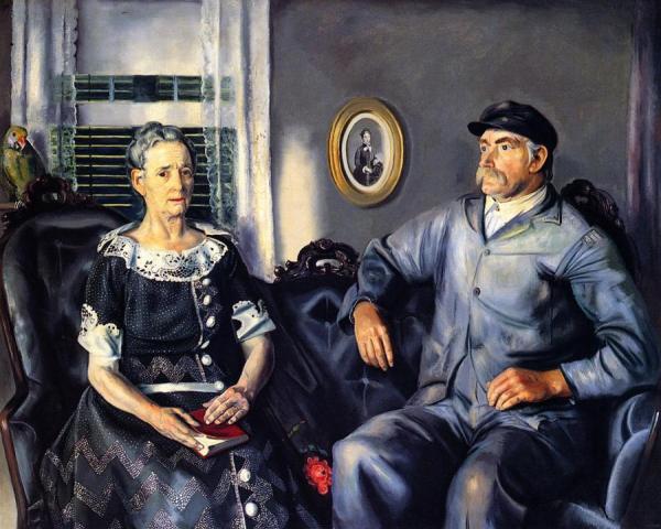 Mr. And Mrs. Phillip Wase by George Wesley Bellows
