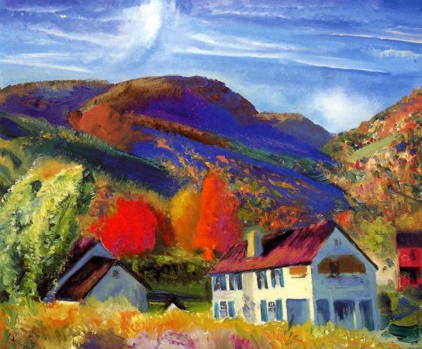 My House, Woodstock by George Wesley Bellows