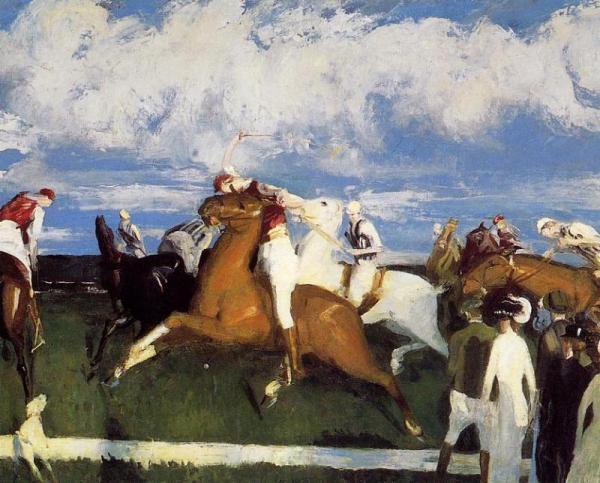 Polo Game by George Wesley Bellows