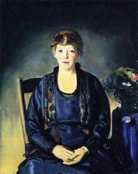 Portrait Of Laura by George Wesley Bellows