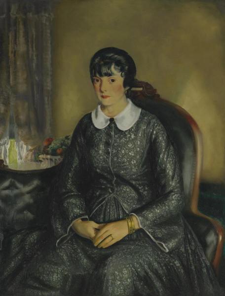 Portrait Of Mary Mckinnon by George Wesley Bellows