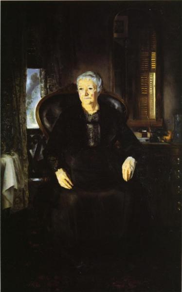 Portrait Of My Mother by George Wesley Bellows