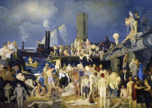 Riverfront, No. 1 by George Wesley Bellows