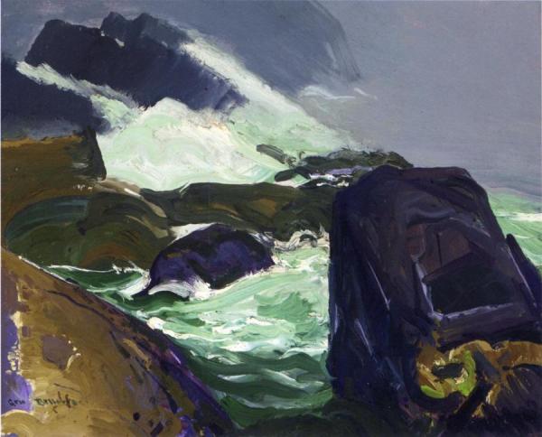 Rock Bound by George Wesley Bellows