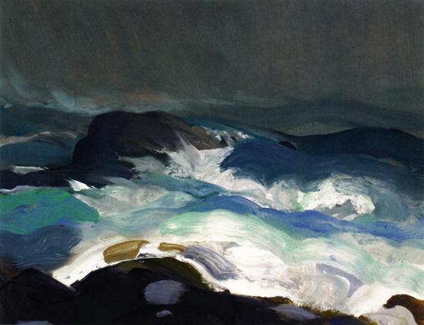 Sea In Fog by George Wesley Bellows