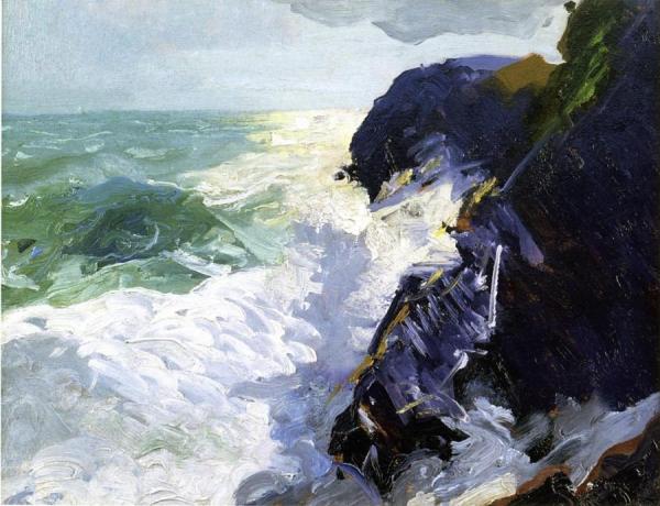 Sun And Spray by George Wesley Bellows