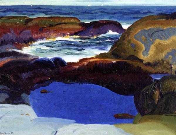 The Blue Pool by George Wesley Bellows