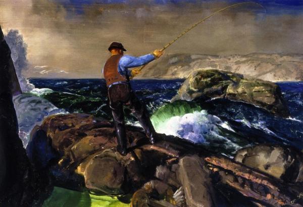The Fisherman by George Wesley Bellows