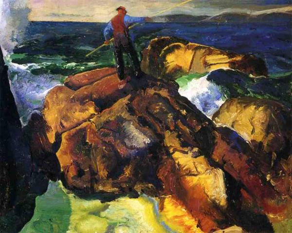 The Fisherman (study) by George Wesley Bellows