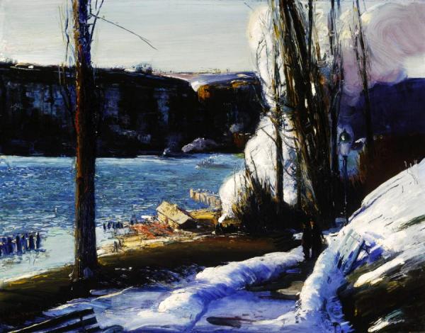 The Palisades by George Wesley Bellows