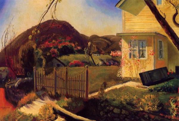 The Picket Fence by George Wesley Bellows