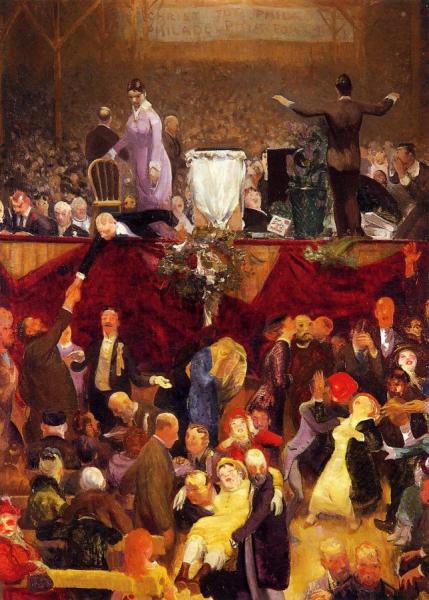 The Sawdust Trail by George Wesley Bellows