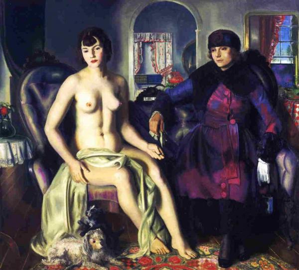 Two Women by George Wesley Bellows