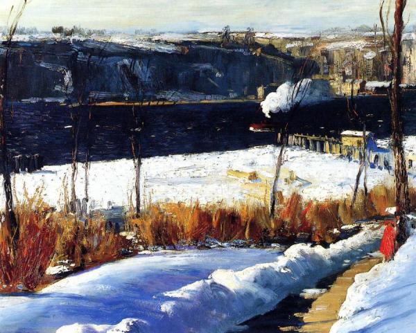 Winter Afternoon by George Wesley Bellows