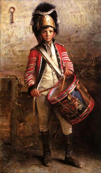 A Drummer Boy Of The Royal Scotts Dragoons by George William Joy
