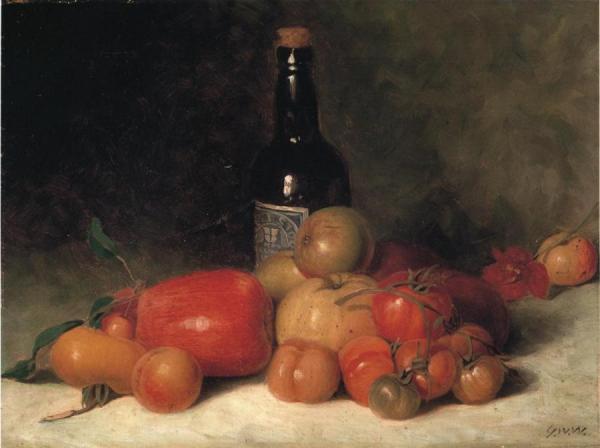 Fruit Of Our Garden In The Country - Study by George William Whitaker