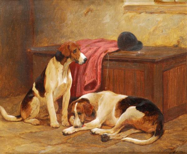Anticipation,after The Hunt by George Wright
